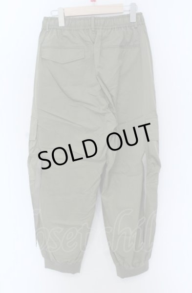 画像2: NO ID. / ダブルニーカーゴパンツ 2 カーキ O-25-04-11-033-NO-pa-YM-ZT310 (2)