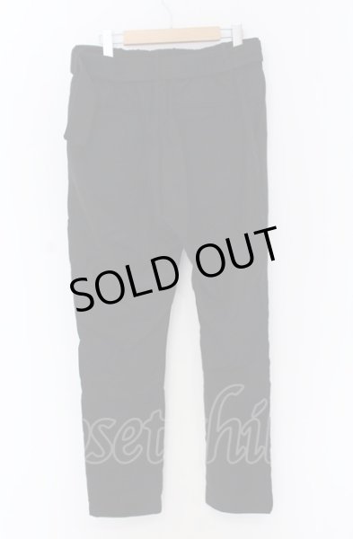 画像3: NO ID. / ベルテッドスリムイージートラウザーズパンツ 2 ブラック O-25-04-11-034-NO-pa-YM-ZT310 (3)