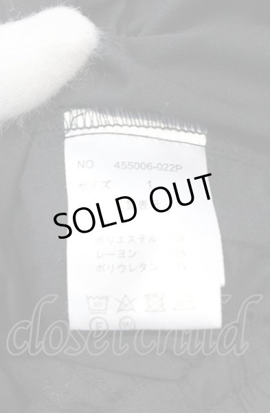 画像3: NO ID. BLACK / ギャザーバギートラウザーズパンツ 1 ブラック O-25-04-11-035-NO-pa-YM-ZT310 (3)