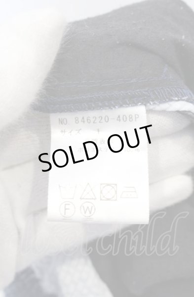 画像3: NO ID. / シアサッカーチェックアンクルトラウザーズパンツ 1 ブルー O-25-04-11-037-NO-pa-YM-ZT310 (3)