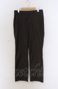 HARE / 裾スリットスラックスパンツ M ブラウン O-25-04-11-039-HA-pa-YM-ZT313
