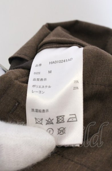 画像3: HARE / 裾スリットスラックスパンツ M ブラウン O-25-04-11-039-HA-pa-YM-ZT313 (3)