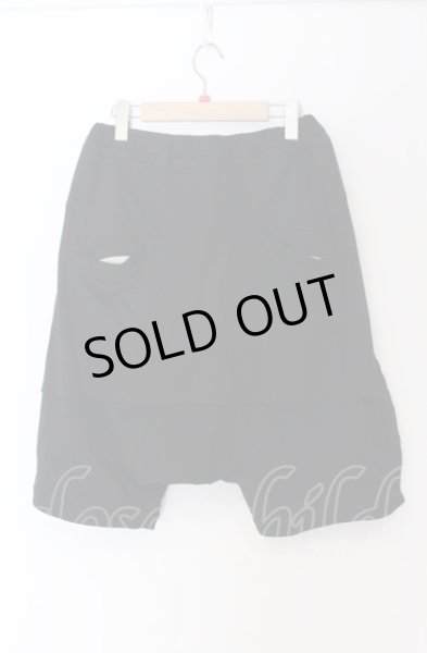 画像2: JOE CHIA / ダブルレイヤードショートパンツ S ブラック O-25-04-11-042-JO-pa-YM-ZT307 (2)