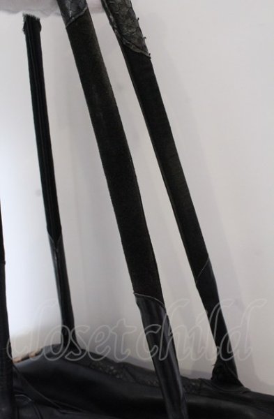 画像7: BLACK HONEY CHILI COOKIE / Honey Pirate's Wappen Bostonバッグ  ブラックｘレオパード O-25-04-11-043-BL-ba-YM-ZT286 (7)