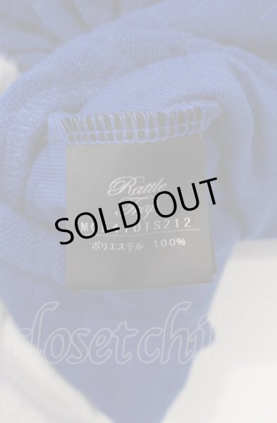 画像3: RATTLE TRAP / パイルエンボス半袖カラーパーカー M ブルー O-25-04-11-005-RA-to-YM-ZT197 (3)