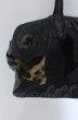 画像9: BLACK HONEY CHILI COOKIE / Honey Pirate's Wappen Bostonバッグ  ブラックｘレオパード O-25-04-11-043-BL-ba-YM-ZT286 (9)