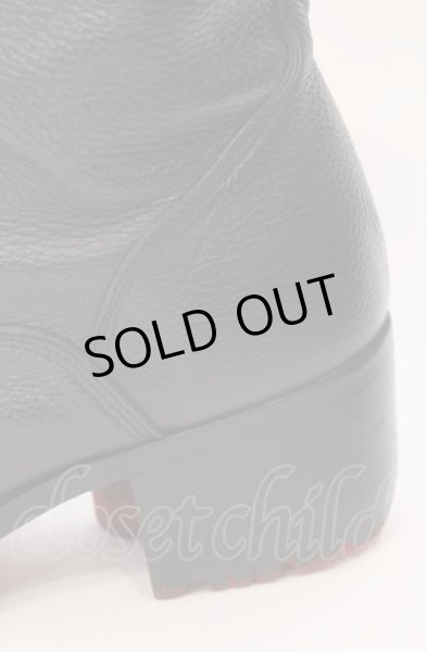 画像4: Hiromu Takahara / ディアスキンレースアップブーツ 42（約29cm） ブラック O-25-04-11-046-Hi-sho-YM-OS (4)