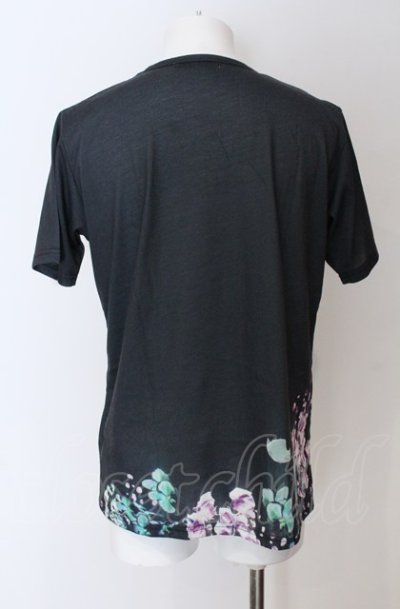 画像2: BUFFALO BOBS / SENKA(センカ)VネックプリントTシャツ 2-3 ブラック O-25-04-11-006-BU-ts-YM-ZT197