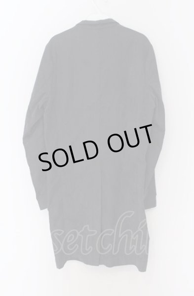 画像2: NO ID. / Pスエードスタンドカラーチェスターシャツジャケット 1 グレー O-25-04-11-011-NO-sh-YM-ZT198 (2)