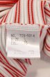 画像3: TORNADO MART / ボーダータックジャガードTシャツ L レッドｘホワイト O-25-04-11-012-TO-ts-YM-ZT198 (3)