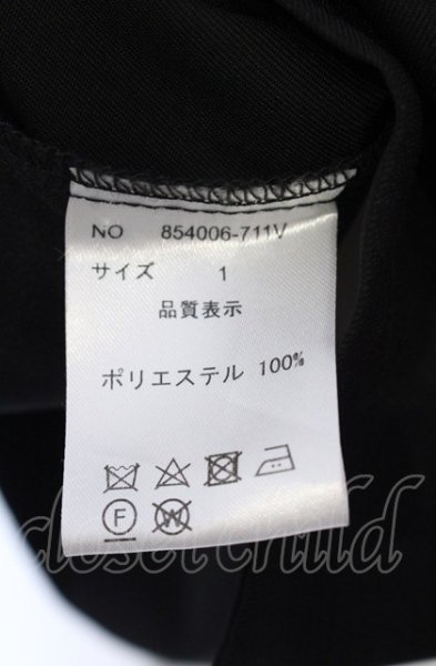 画像4: NO ID. / タイロッケンベスト 1 ブラック O-25-04-11-017-NO-to-YM-ZT198 (4)