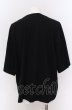 画像2: NO ID. / RoseプリントBIG Tシャツ ONE ブラック O-25-04-11-018-NO-ts-YM-ZT0414 (2)