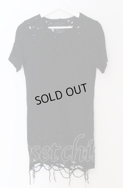 画像1: FAGASSENT / Shot gun Tシャツ 2 ブラック O-25-04-11-022-FA-ts-YM-OS