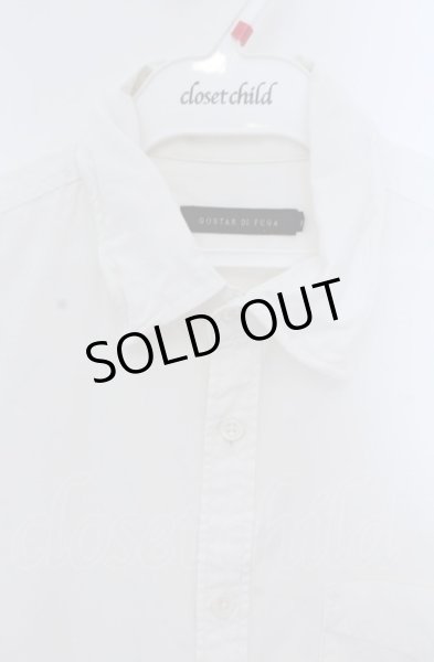 画像2: GOSTAR DE FUGA / BAILLINGAL 6分袖シワ加工ブロードシャツ 46 ホワイト O-25-04-11-024-GO-sh-YM-OS (2)