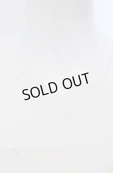 画像2: GOSTAR DE FUGA / clarity プリントVネックTシャツ 46 ホワイト O-25-04-11-025-GO-ts-YM-OS (2)