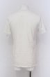 画像3: GOSTAR DE FUGA / clarity プリントVネックTシャツ 46 ホワイト O-25-04-11-025-GO-ts-YM-OS (3)
