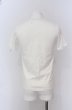 画像2: GOSTAR DE FUGA / メッセージフォトプリントTシャツ 46 ホワイト O-25-04-11-027-GO-ts-YM-OS (2)