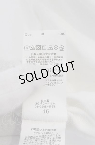 画像3: GOSTAR DE FUGA / メッセージフォトプリントTシャツ 46 ホワイト O-25-04-11-027-GO-ts-YM-OS (3)