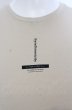 画像2: GOSTAR DE FUGA / ボックスプリントTシャツ 46 ベージュ O-25-04-11-028-GO-ts-YM-ZT313 (2)
