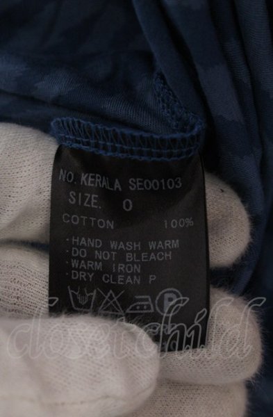 画像7: IFSIXWASNINE / KELARA タンクトップ 0（レディース） ブルー O-25-04-18-022-IF-to-YM-ZT281 (7)