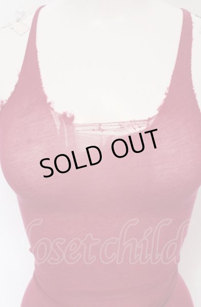 画像2: IFSIXWASNINE / KELARA タンクトップ 0（レディース） ショッキングピンク O-25-04-18-023-IF-to-YM-ZT281 (2)