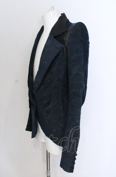 画像4: IFSIXWASNINE / JK-BUTTERFLY ディアハラコスキンジャケット 2（レディースＬ・メンズXS相当） ネイビー O-25-04-18-024-IF-ja-YM-OS (4)