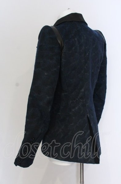 画像5: IFSIXWASNINE / JK-BUTTERFLY ディアハラコスキンジャケット 2（レディースＬ・メンズXS相当） ネイビー O-25-04-18-024-IF-ja-YM-OS (5)