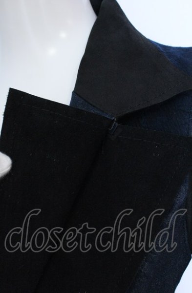 画像8: IFSIXWASNINE / JK-BUTTERFLY ディアハラコスキンジャケット 2（レディースＬ・メンズXS相当） ネイビー O-25-04-18-024-IF-ja-YM-OS (8)