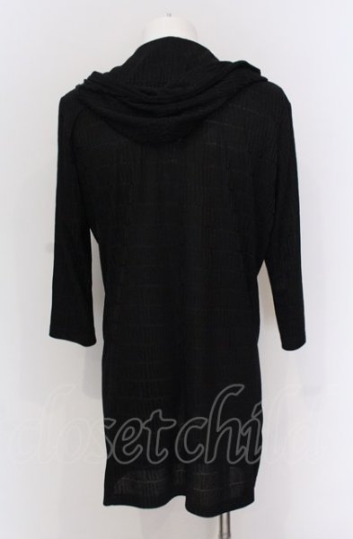 画像3: TORNADO MART / ジオメトリックブライトJQロングフーディー LL ブラック O-25-04-18-004-TO-to-YM-ZT238 (3)