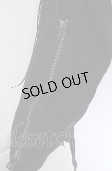 画像4: 14th Addiction / ホルスタークロップドスウェットパンツ 1 ブラック O-25-04-18-031-14-pa-YM-OS (4)