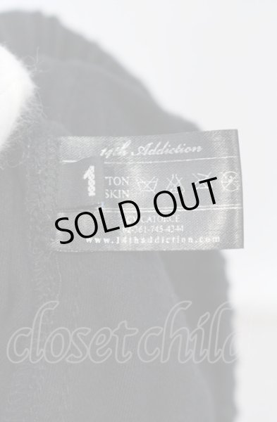 画像7: 14th Addiction / ホルスタークロップドスウェットパンツ 1 ブラック O-25-04-18-031-14-pa-YM-OS (7)