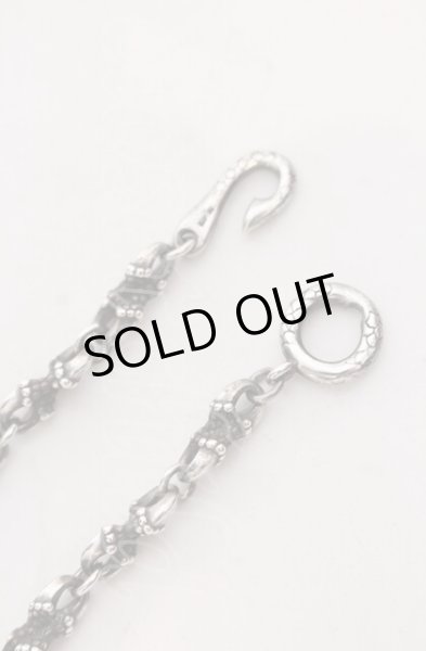 画像3: Bloody Mary / ツイステッドクローチェーン50cm  シルバー O-25-04-18-035-Bl-ac-YM-OS (3)