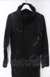 画像2: CIVARIZE / クロゼットフードコーティングジャンプスーツ 46 ブラック O-25-04-18-005-CI-ja-YM-OS (2)