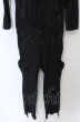 画像3: CIVARIZE / クロゼットフードコーティングジャンプスーツ 46 ブラック O-25-04-18-005-CI-ja-YM-OS (3)