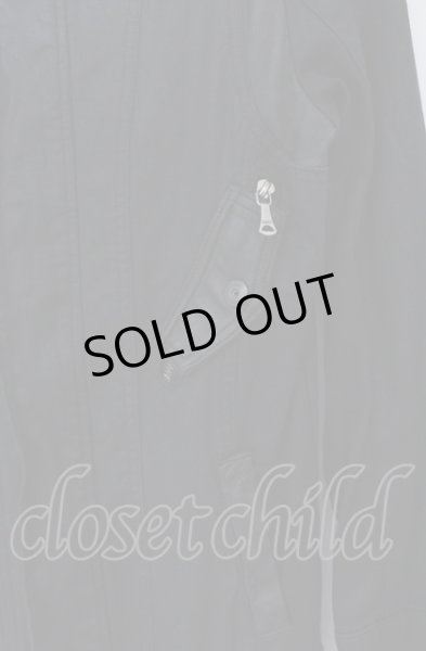 画像4: CIVARIZE / クロゼットフードコーティングジャンプスーツ 46 ブラック O-25-04-18-005-CI-ja-YM-OS (4)