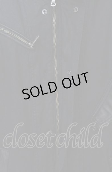 画像5: CIVARIZE / クロゼットフードコーティングジャンプスーツ 46 ブラック O-25-04-18-005-CI-ja-YM-OS (5)