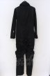 画像6: CIVARIZE / クロゼットフードコーティングジャンプスーツ 46 ブラック O-25-04-18-005-CI-ja-YM-OS (6)