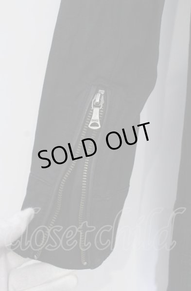 画像8: CIVARIZE / クロゼットフードコーティングジャンプスーツ 46 ブラック O-25-04-18-005-CI-ja-YM-OS (8)