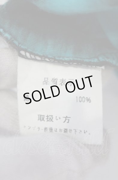 画像3: SEANA / ストライプブリーチTシャツ M グリーンxブラック O-25-04-18-008-SE-ts-YM-OS (3)