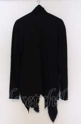 KMRii / 【別注】Double Layered Cargan カーディガン 2 ブラック O-25-04-18-016-KM-to-YM-OS
