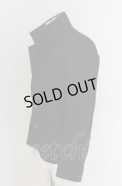 画像5: TORNADO MART / レオパード総柄返し衿ジャケット M ブラック O-25-04-18-017-TO-ja-YM-ZT271 (5)