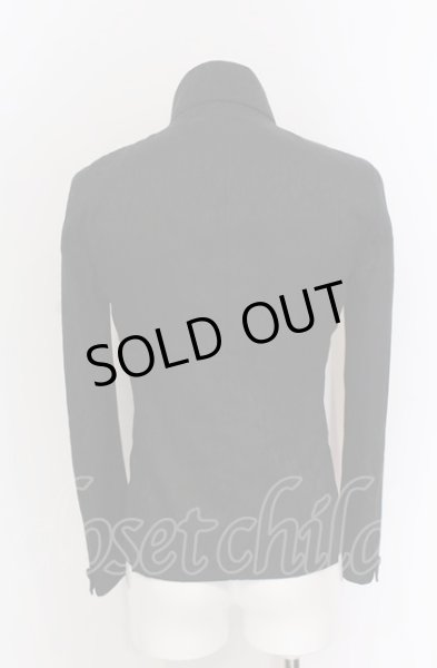 画像7: TORNADO MART / レオパード総柄返し衿ジャケット M ブラック O-25-04-18-017-TO-ja-YM-ZT271 (7)