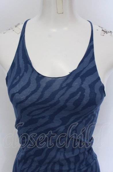 画像2: IFSIXWASNINE / KELARA タンクトップ 0（レディース） ブルー O-25-04-18-022-IF-to-YM-ZT281 (2)