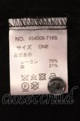 画像3: NO ID. BLACK / アシンメトリーバンドカラーシャツ ONE ブラック O-25-05-18-031-NO-sh-YM-ZT0521A (3)