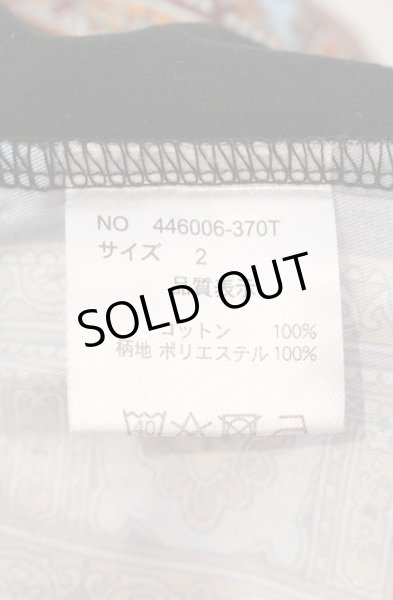 画像3: NO ID. BLACK / ポインテッドスカーフカットソー 2 ブラック O-25-05-18-035-NO-to-YM-ZT0521A (3)