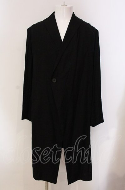 画像1: JULIUS / LOZENGE STAND COLLAR JACKET ジャケット 1 ブラック O-25-05-18-040-JU-ja-YM-ZT0521A
