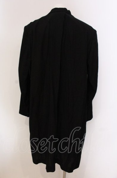 画像2: JULIUS / LOZENGE STAND COLLAR JACKET ジャケット 1 ブラック O-25-05-18-040-JU-ja-YM-ZT354 (2)