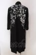 画像2: CIVARIZE / Salamander五分袖ロングトッパーカーディガン F ブラック O-25-05-18-041-CI-to-YM-ZT354 (2)