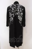 画像2: CIVARIZE / Salamander五分袖ロングトッパーカーディガン F ブラック O-25-05-18-041-CI-to-YM-ZT0521A (2)
