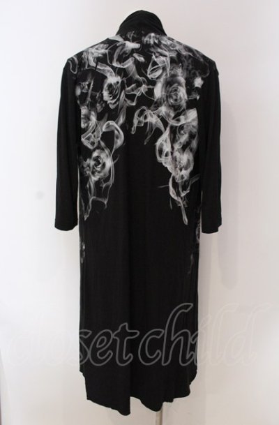 画像2: CIVARIZE / Salamander五分袖ロングトッパーカーディガン F ブラック O-25-05-18-041-CI-to-YM-ZT0521A